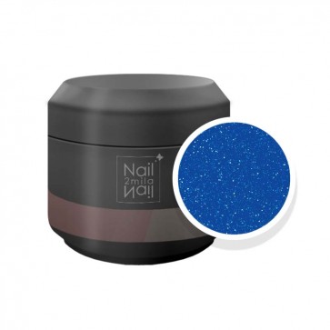 Gel UV Glitter Ultrasottili Blu Zaffiro